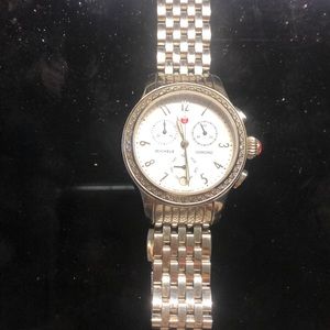 Michele diamond watch